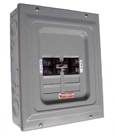 Single Load 100A Manual Transfer Switch
